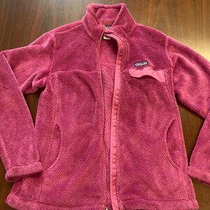 Patagonia Womens Size Medium Fleece Zip Up Jacket